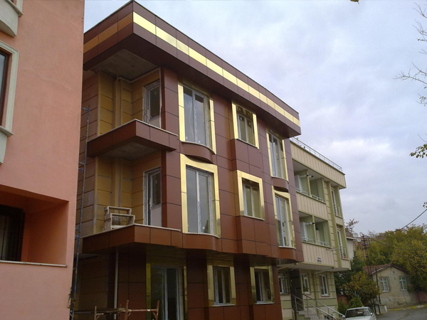 Kompozit cephe kaplama uygulaması 2